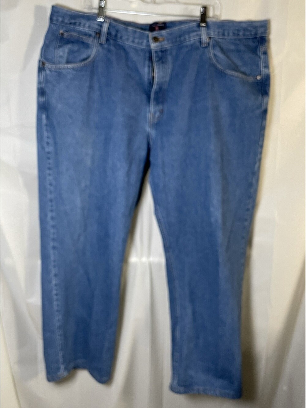 Saddlebred Big & Tall Mens Classic Fit Blue Jeans 46W x 32L Medium